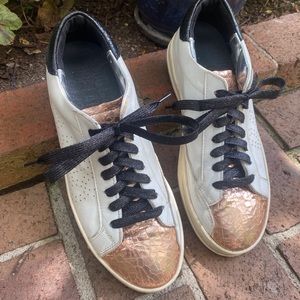 P448 Rose Gold Sneakers